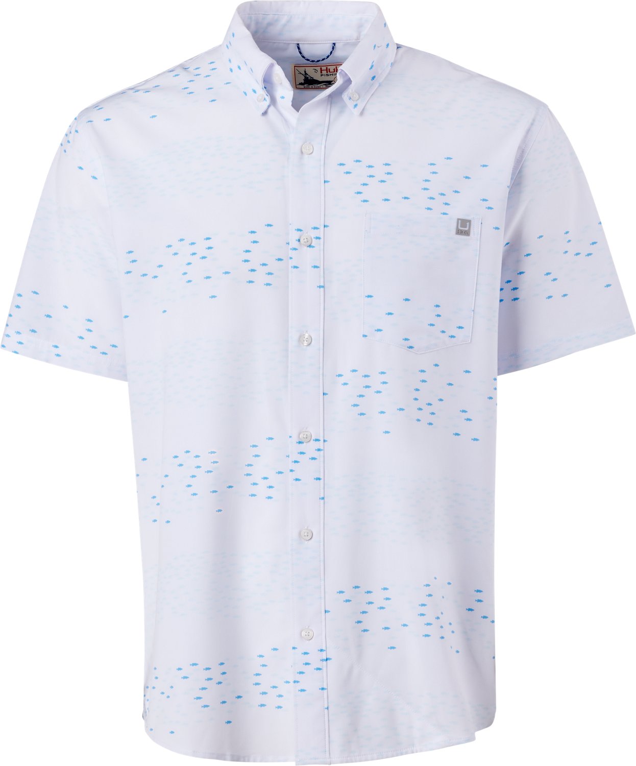 Huk Men's Kona Up Stream Short Sleeve Shirt - view number 1
