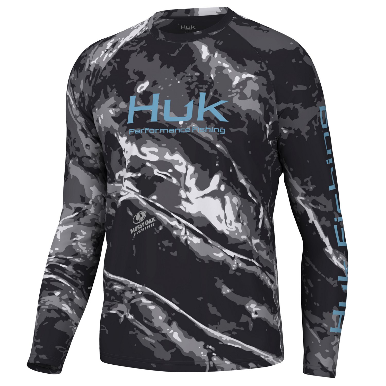 Huk Polyester Athletic Long Sleeve Shirts for Men