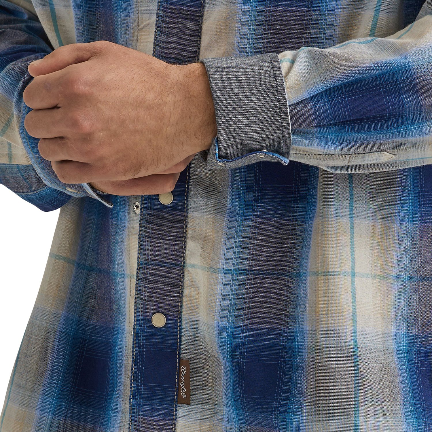 Wrangler Men's Retro Premium Western Long Sleeve Button-Down Shirt - view number 4