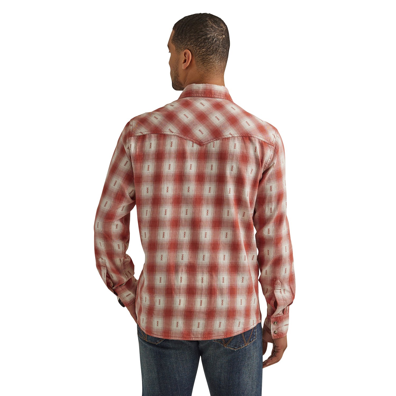 Wrangler Men's Retro Premium Western Long Sleeve Button-Down Shirt - view number 2