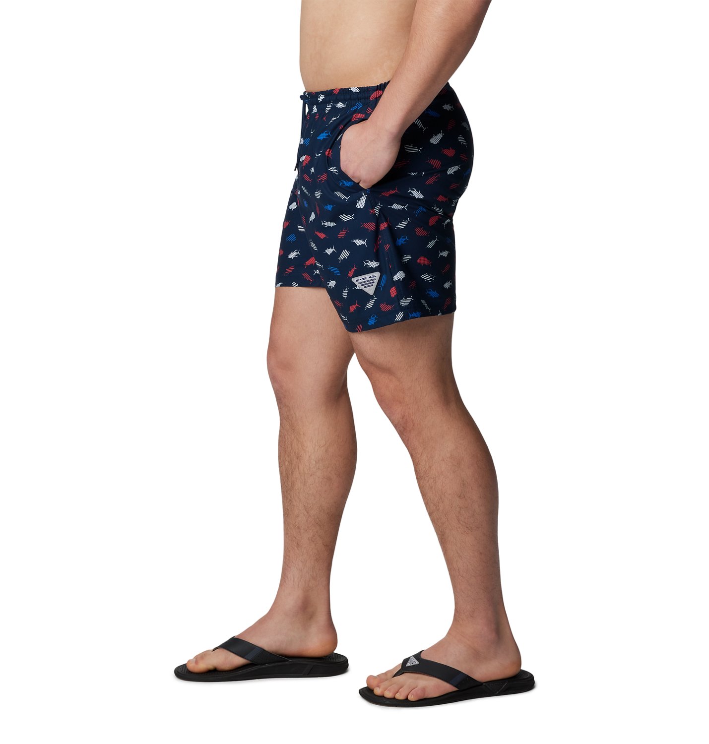 Columbia Sportswear Men's Rambler Water Fishing Shorts 6 in - view number 3