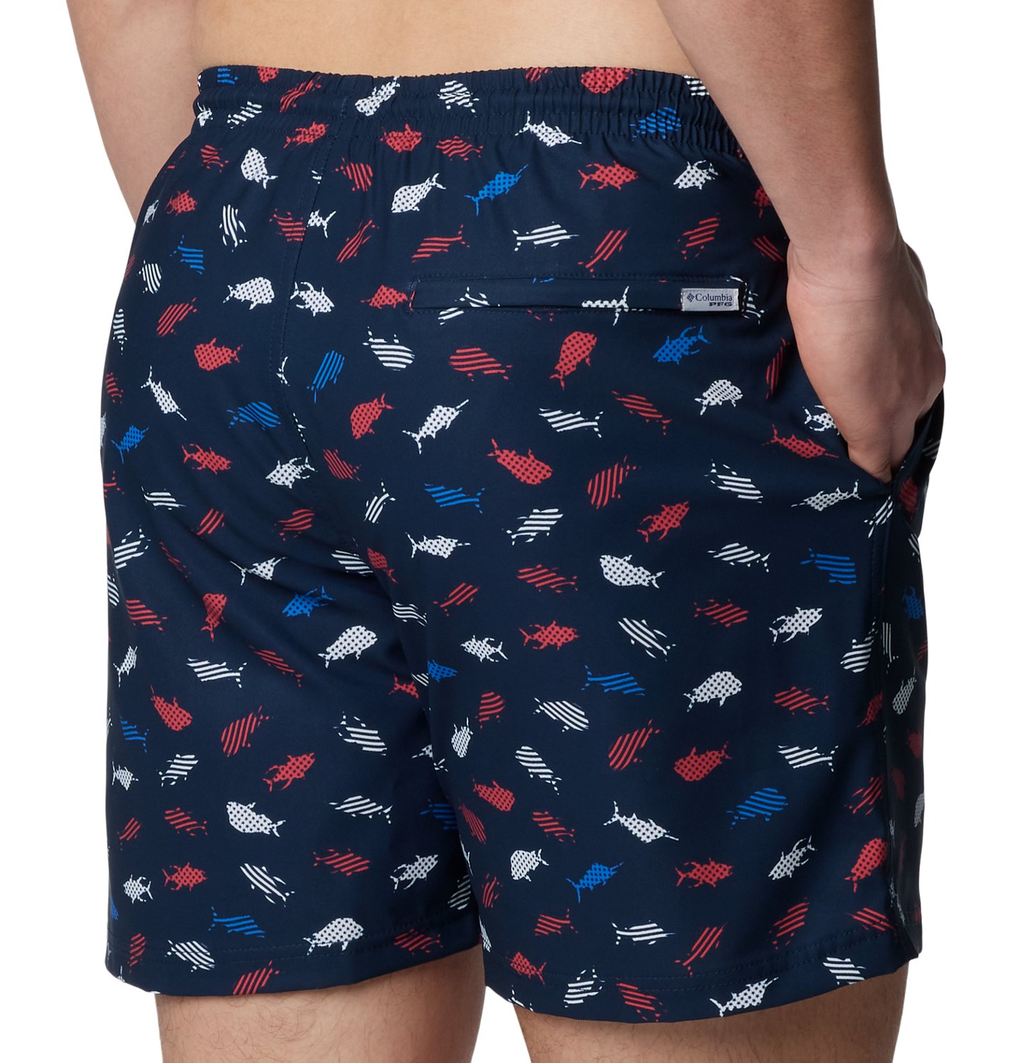 Columbia Sportswear Men's Rambler Water Fishing Shorts 6 in - view number 5