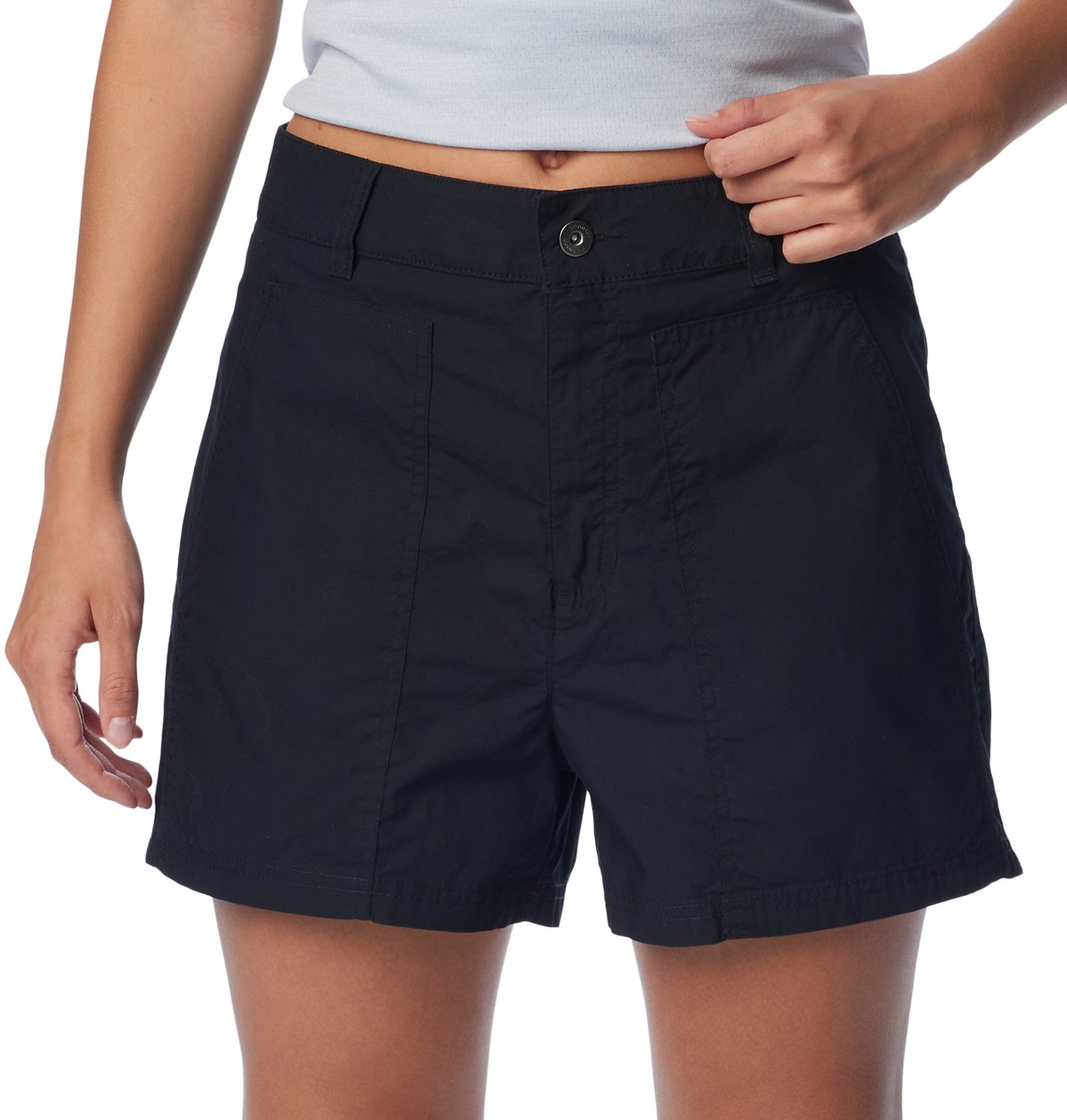 Columbia Sportswear Women's Holly Hideaway Washed Out Shorts 5 in - view number 4