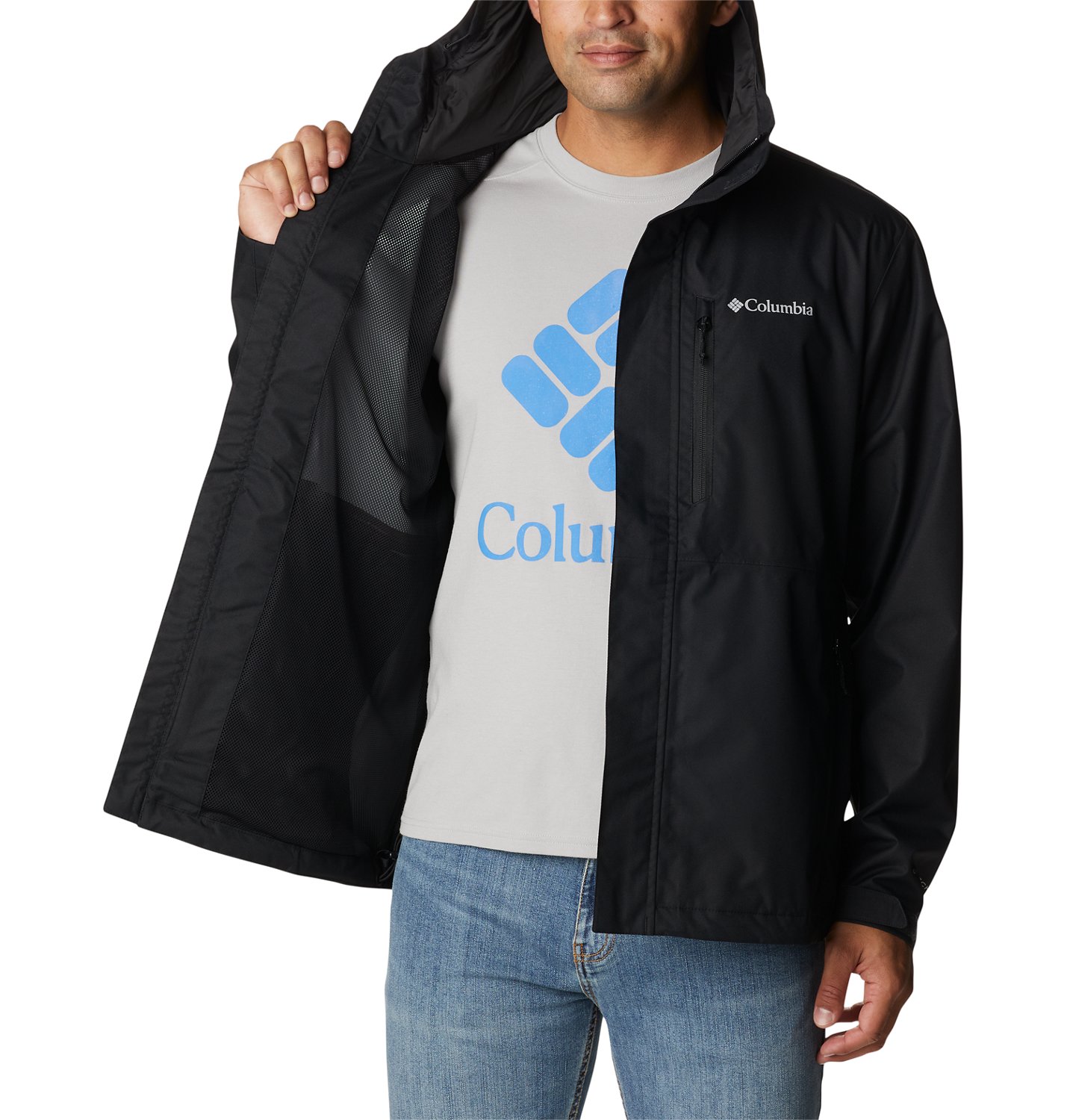 Columbia Sportswear Men's Hikebound Rain Jacket - view number 5