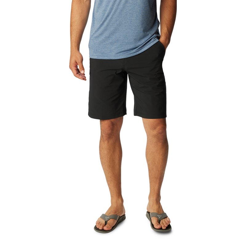 Columbia Sportswear Men's PFG Grander Marlin II Offshore Fishing Shorts 8 in Black, 38" - Men's Outdoor Shorts at Academy Sports