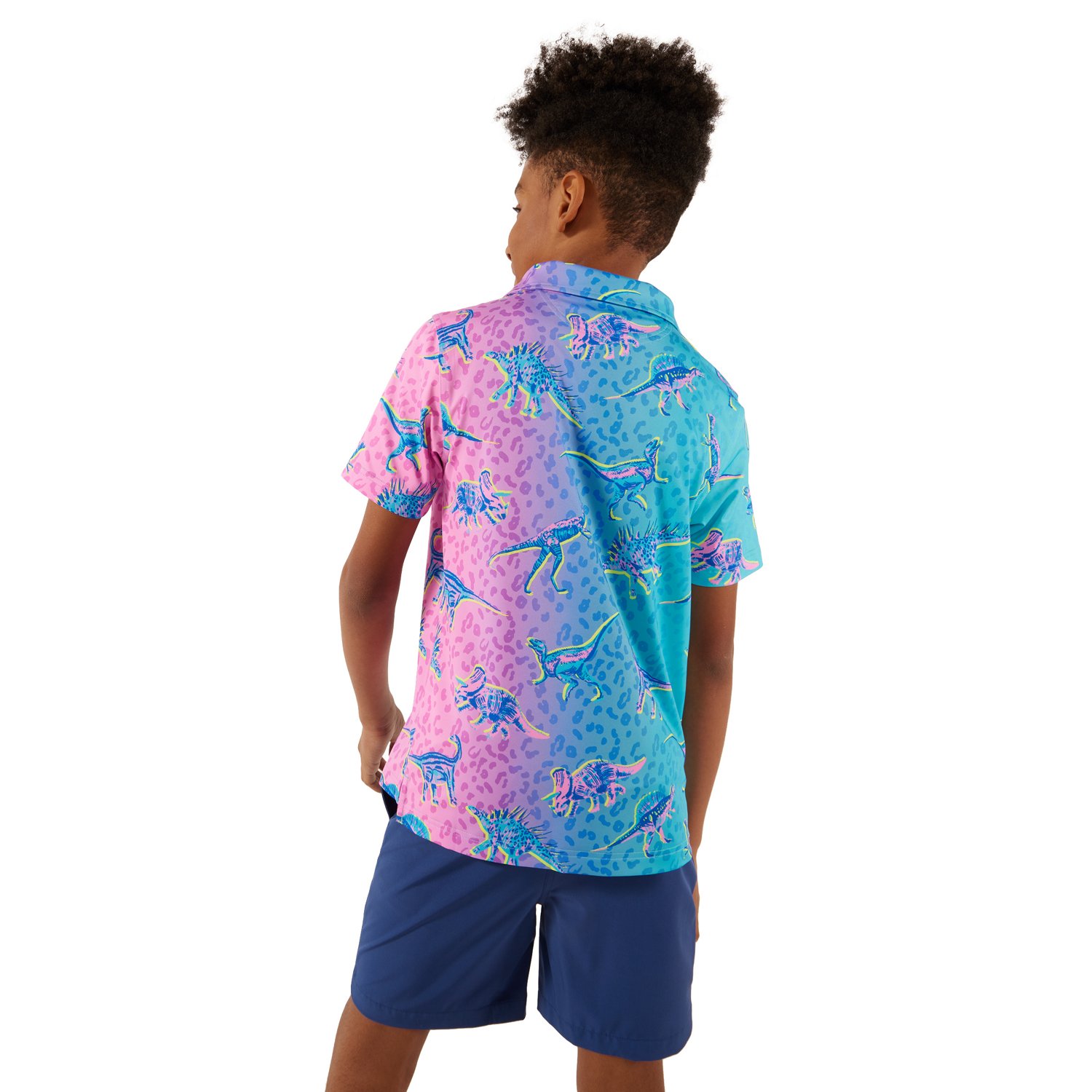 Chubbies Boys' Printed Performance Polo Shirt - view number 2