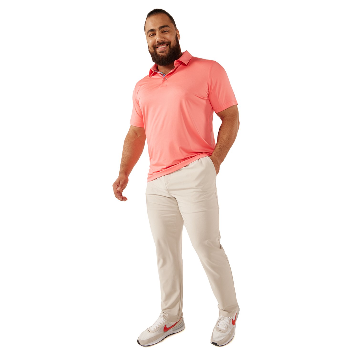 Chubbies Men's The New England Performance 2.0 Polo Shirt