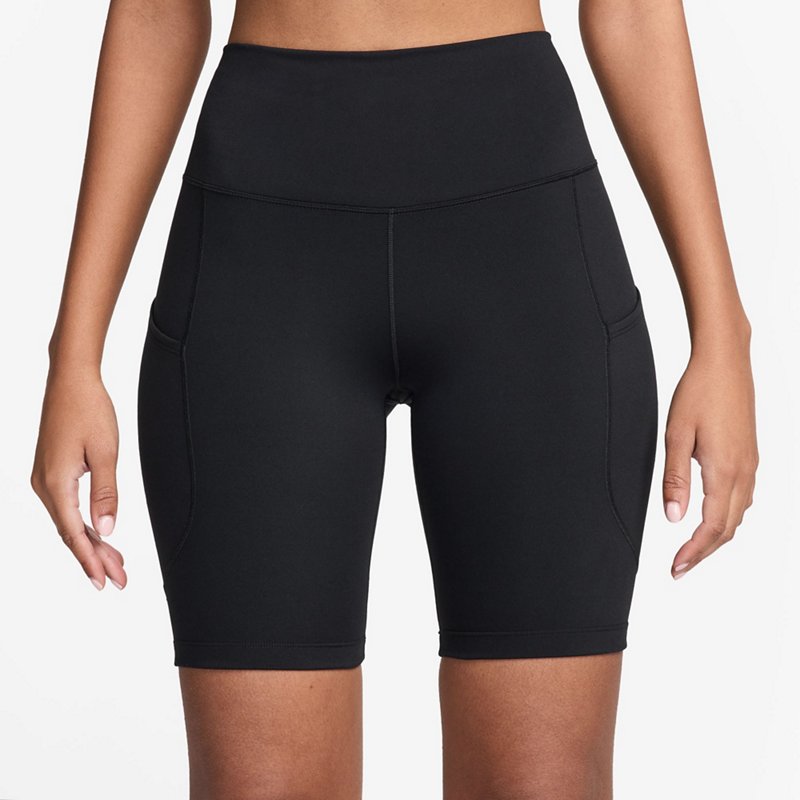 Nike Women's Dri-FIT High-Waisted Pocket Biker Shorts 8 in
