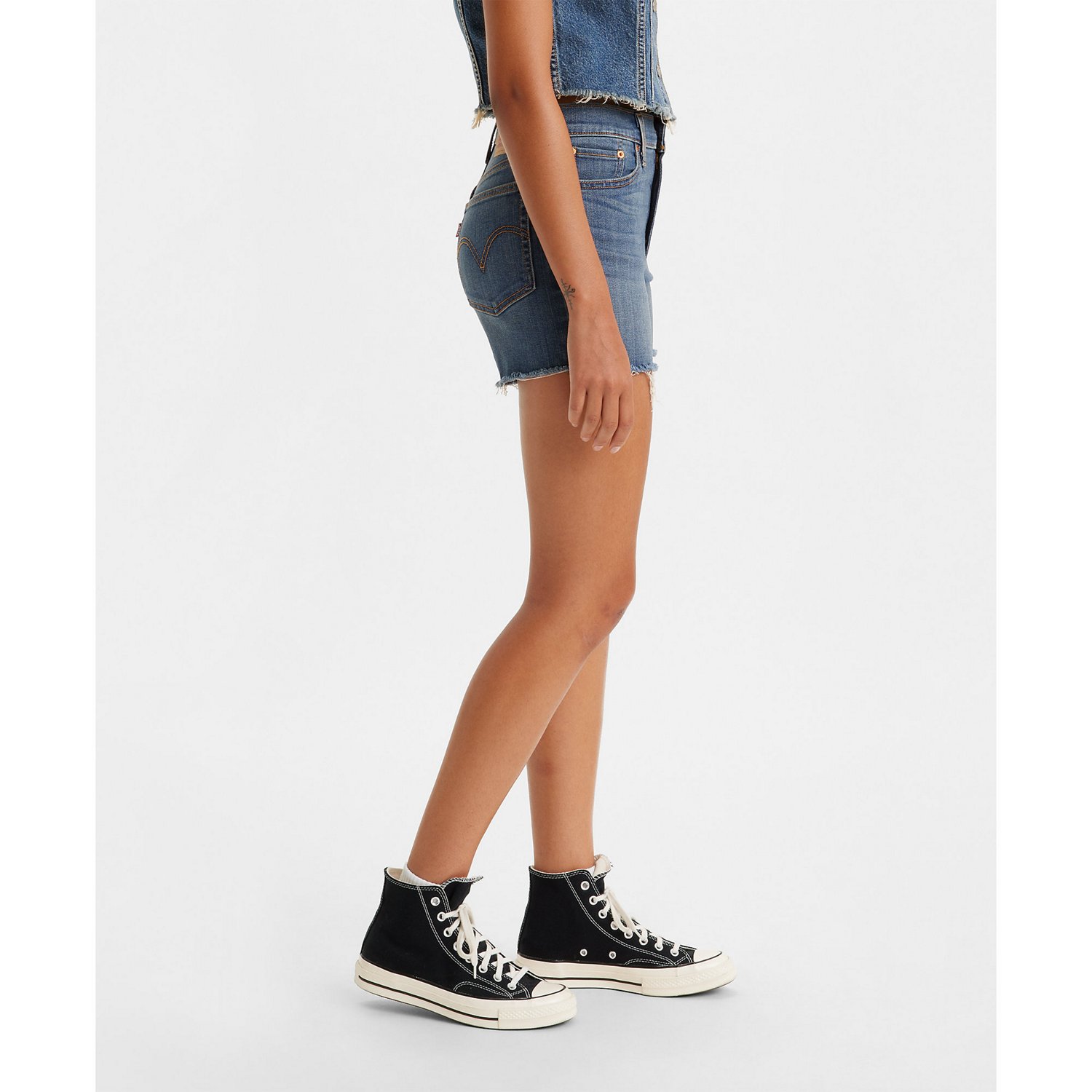 Levi's Women's High Rise Shorts - view number 3