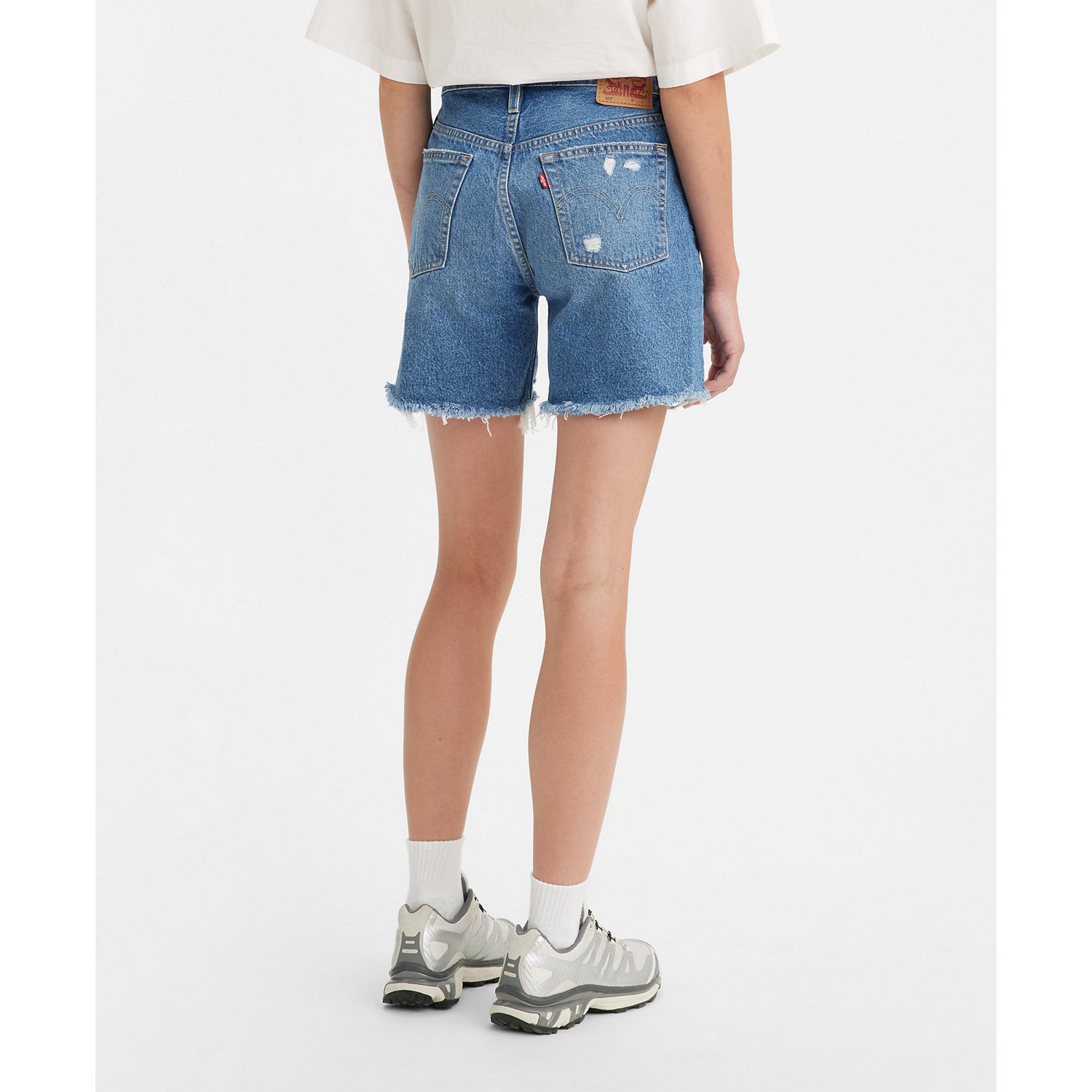 Levi's Women's 501 Mid Thigh Shorts                                                                                              - view number 2
