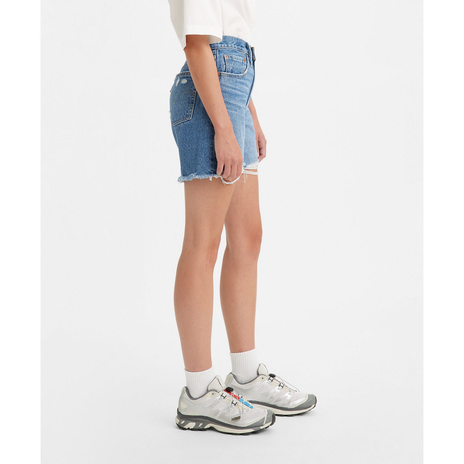 Levi's Women's 501 Mid Thigh Shorts                                                                                              - view number 3