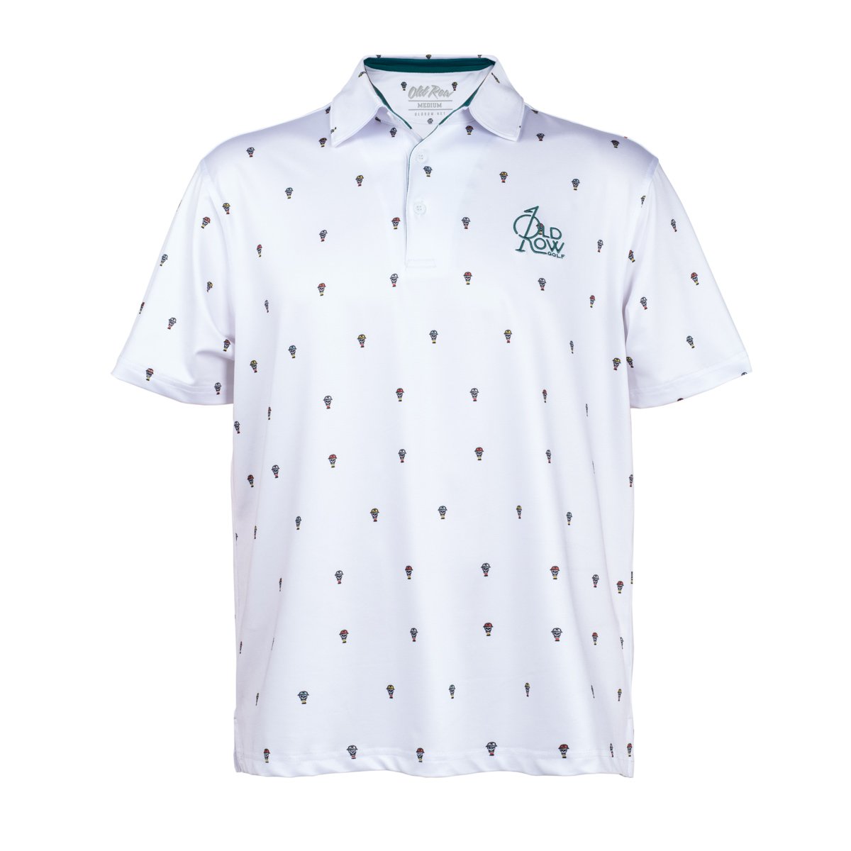 Old Row Men's Skull Printed Polo Shirt | Free Shipping at Academy