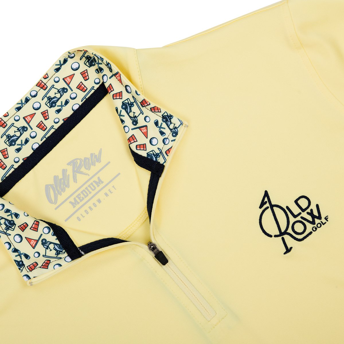 Old Row Men's Golf Cart Party Premium 1/4 Zip Sweatshirt - view number 3