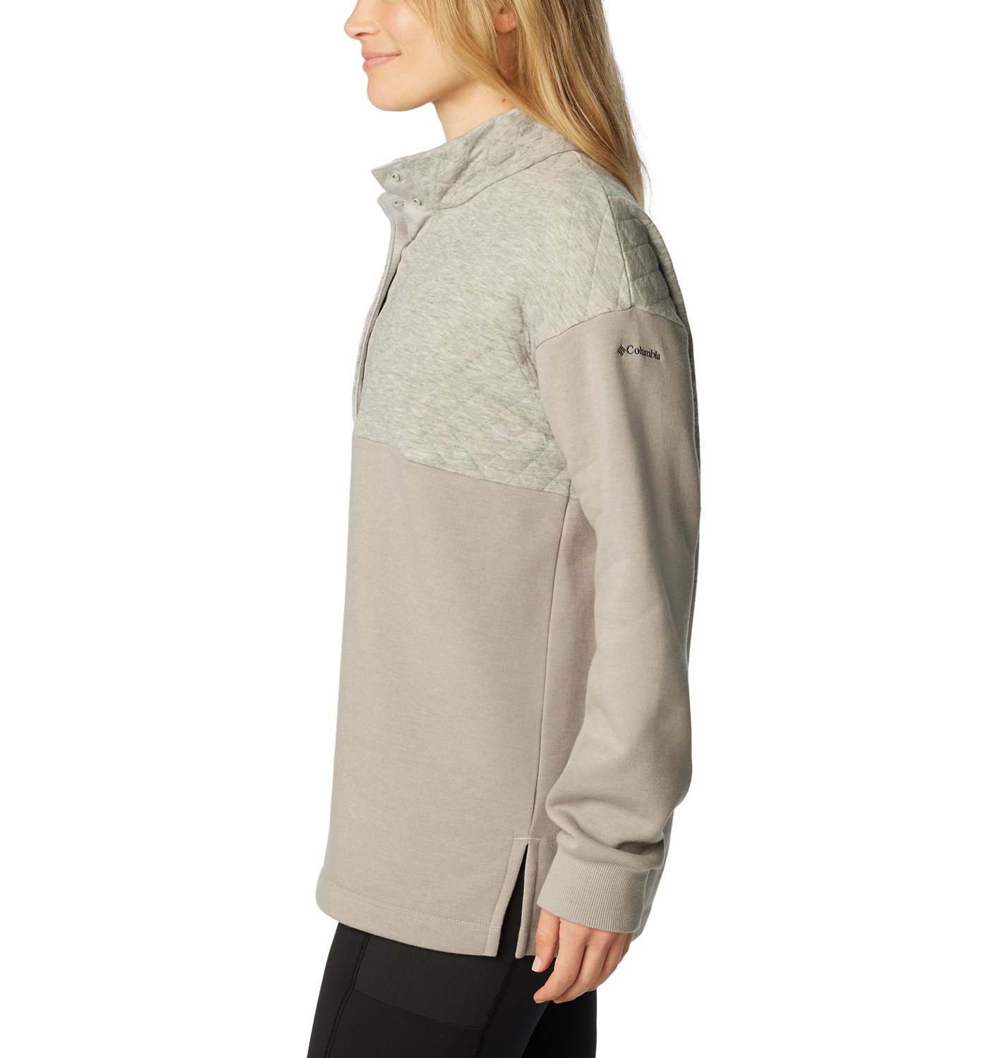 Columbia Sportswear Women's Hart Mountain Quilted 1/2-Snap Pullover                                                              - view number 3