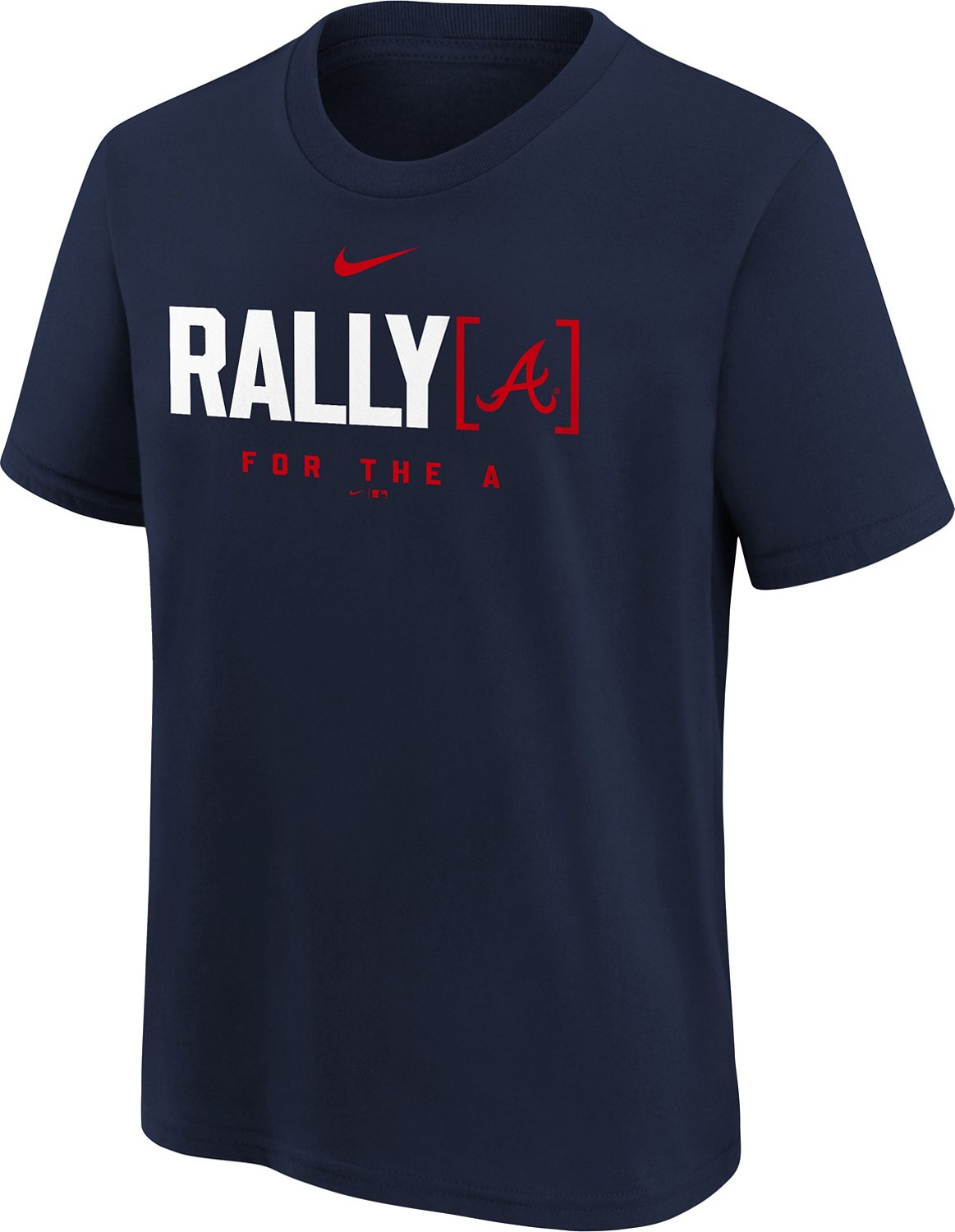 Nike Youth Atlanta Braves Rally Home Short Sleeve T-shirt - view number 2