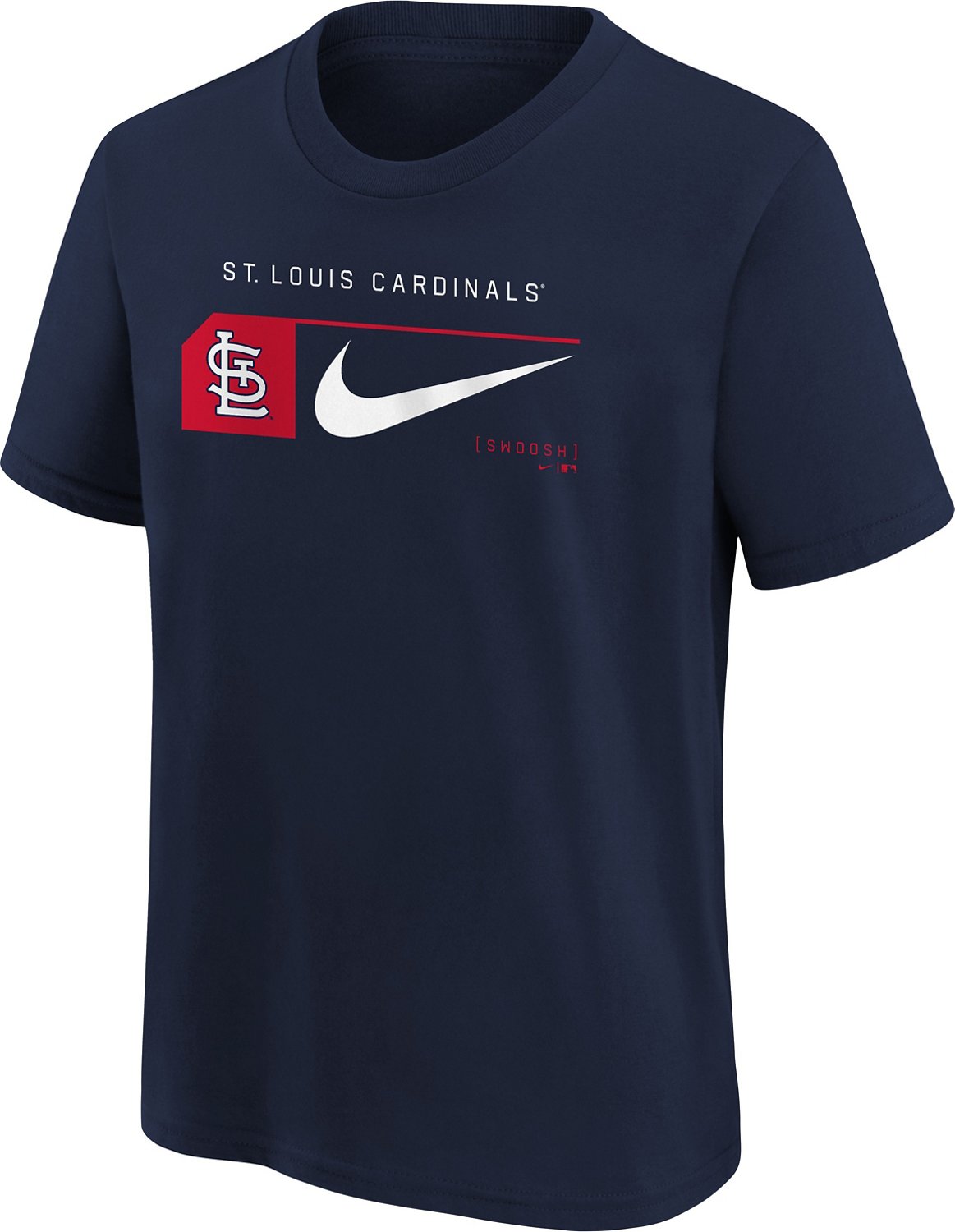 Nike Youth St. Louis Cardinals Swoosh Lockup Short Sleeve T-shirt - view number 2