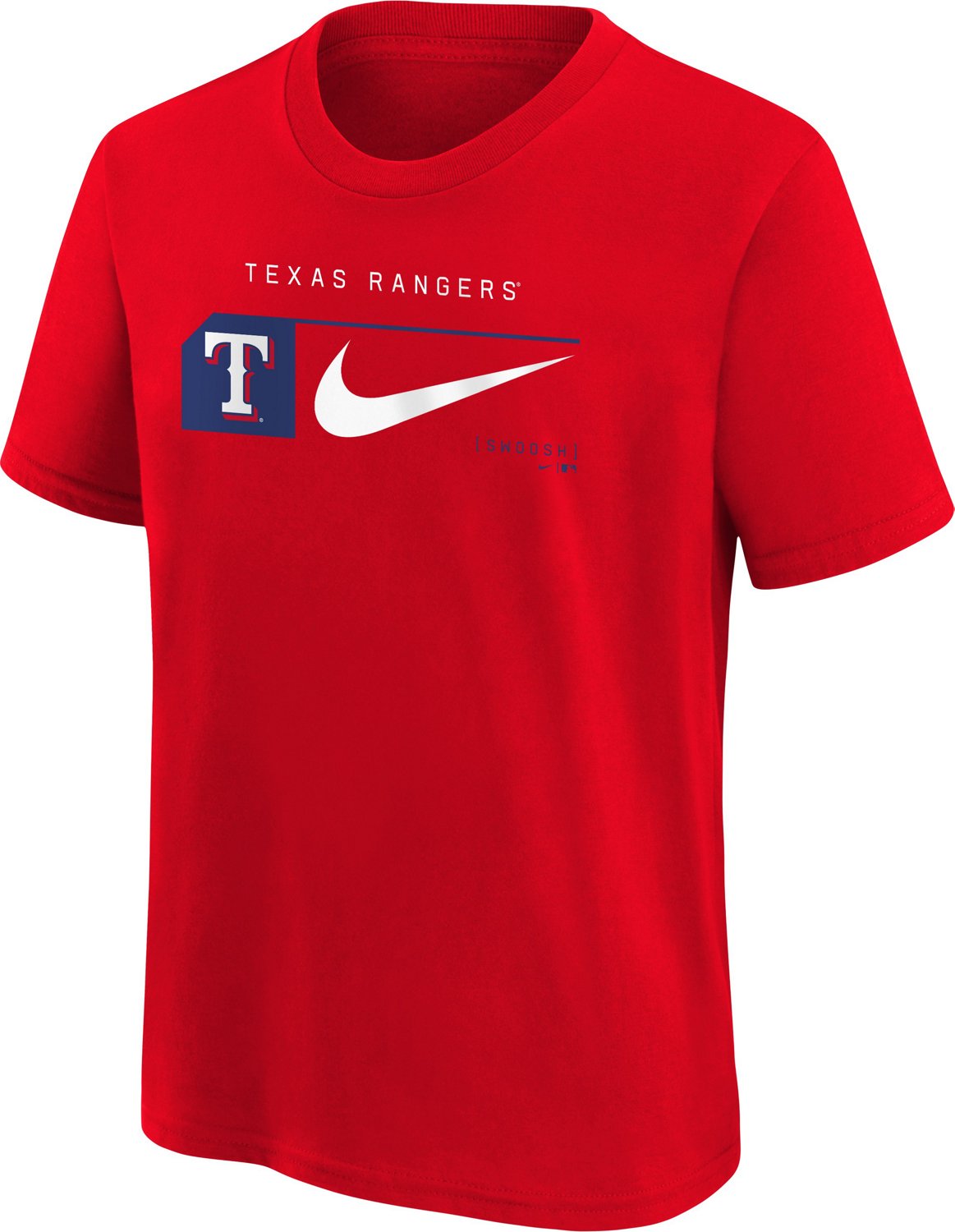 Nike Youth Texas Rangers Swoosh Lockup Short Sleeve T-shirt - view number 2