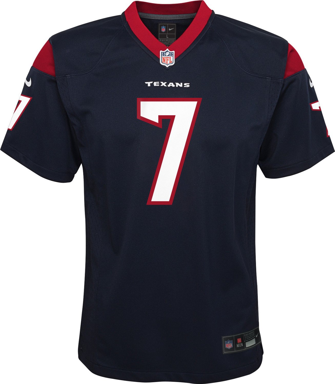 Nike Boys' Houston Texans CJ Stroud Game Jersey - view number 2