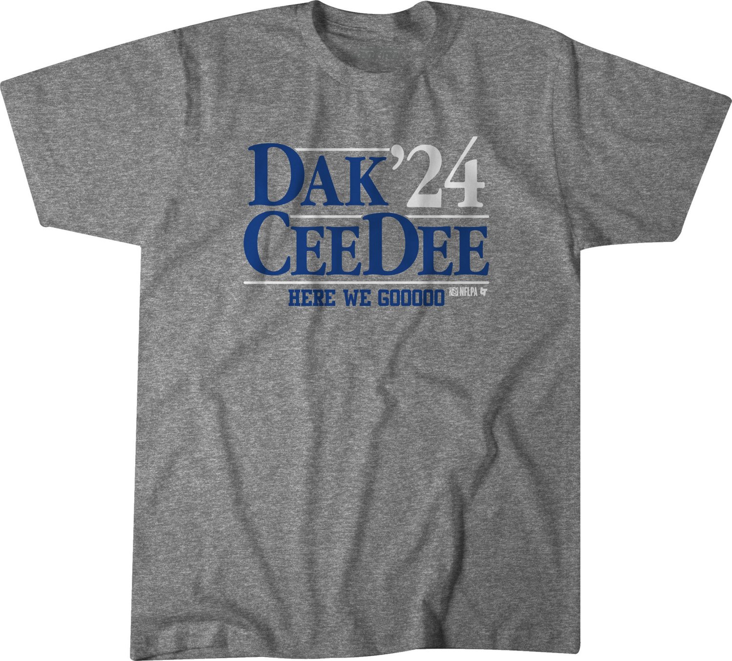 BreakingT Men's Dallas Cowboys Dak Prescott and CeeDee Lamb '24 T-shirt