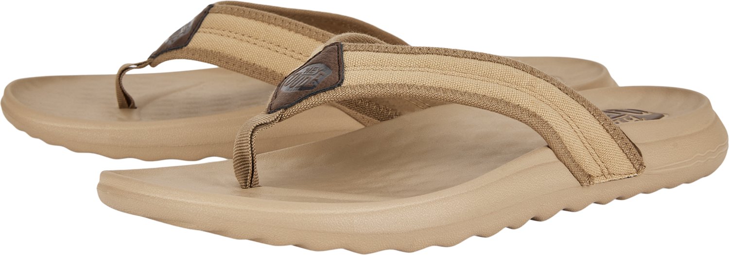 HEYDUDE Men's Myers Sport Mode Flip Flops