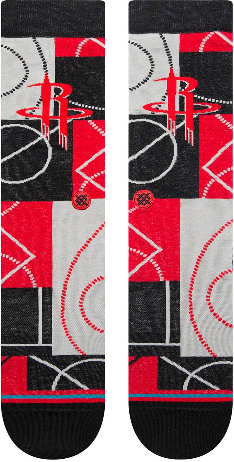 Stance Men's Houston Rockets Zone Crew Socks - view number 2