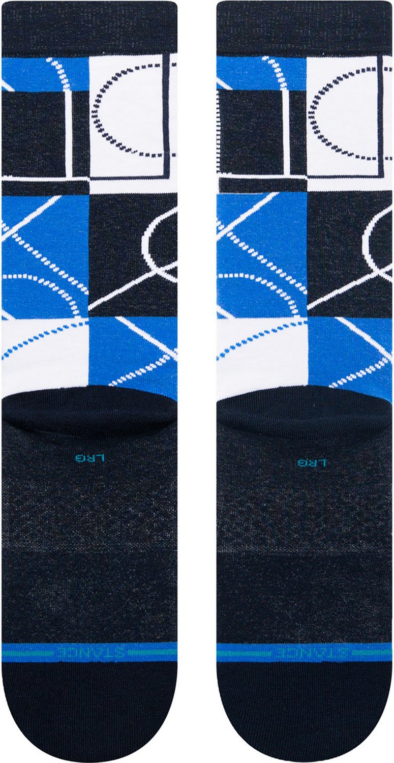 Stance Men's Dallas Mavericks Zone Crew Socks                                                                                    - view number 3