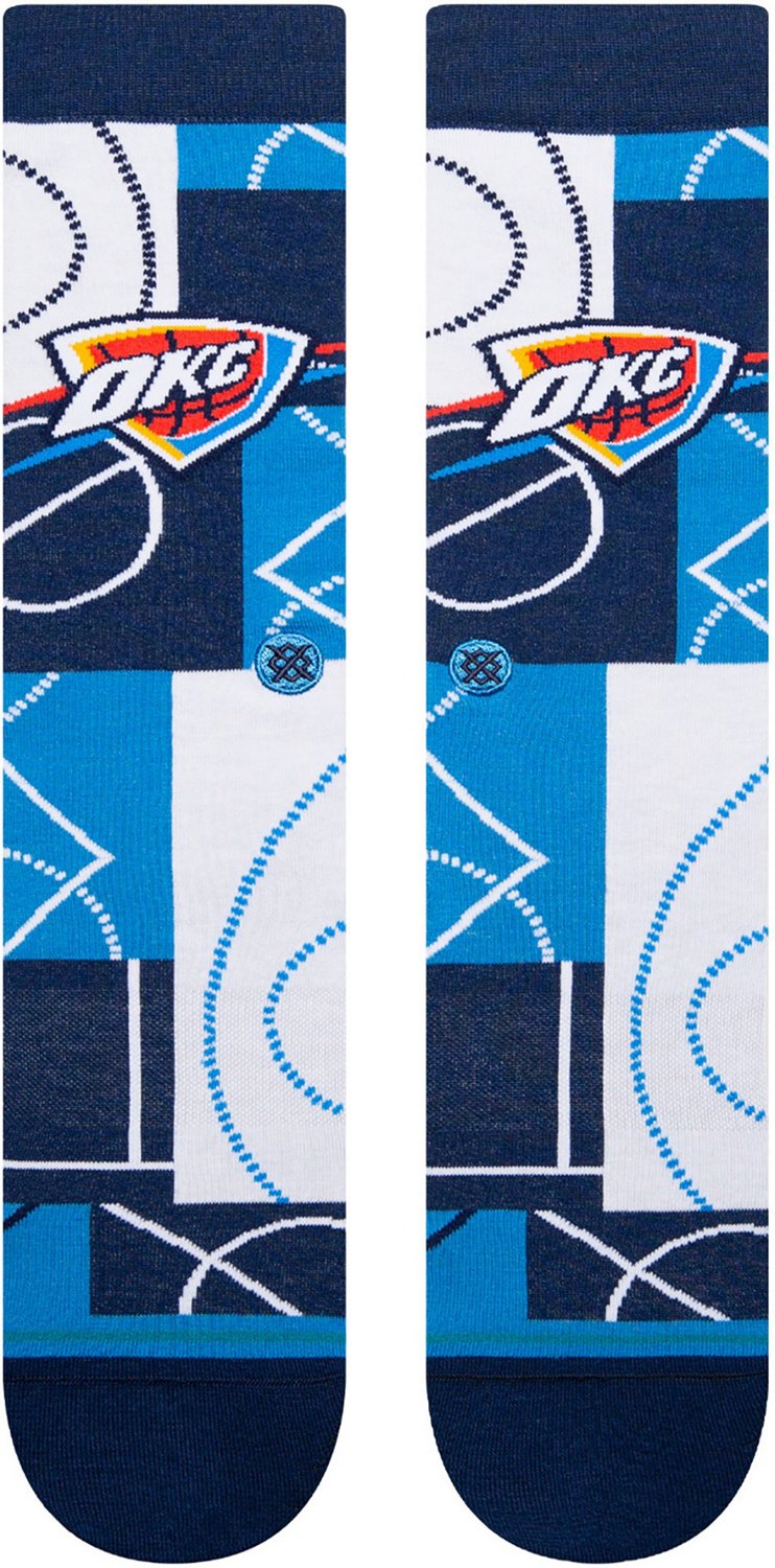 Stance Men's Oklahoma City Thunder Zone Crew Socks - view number 2