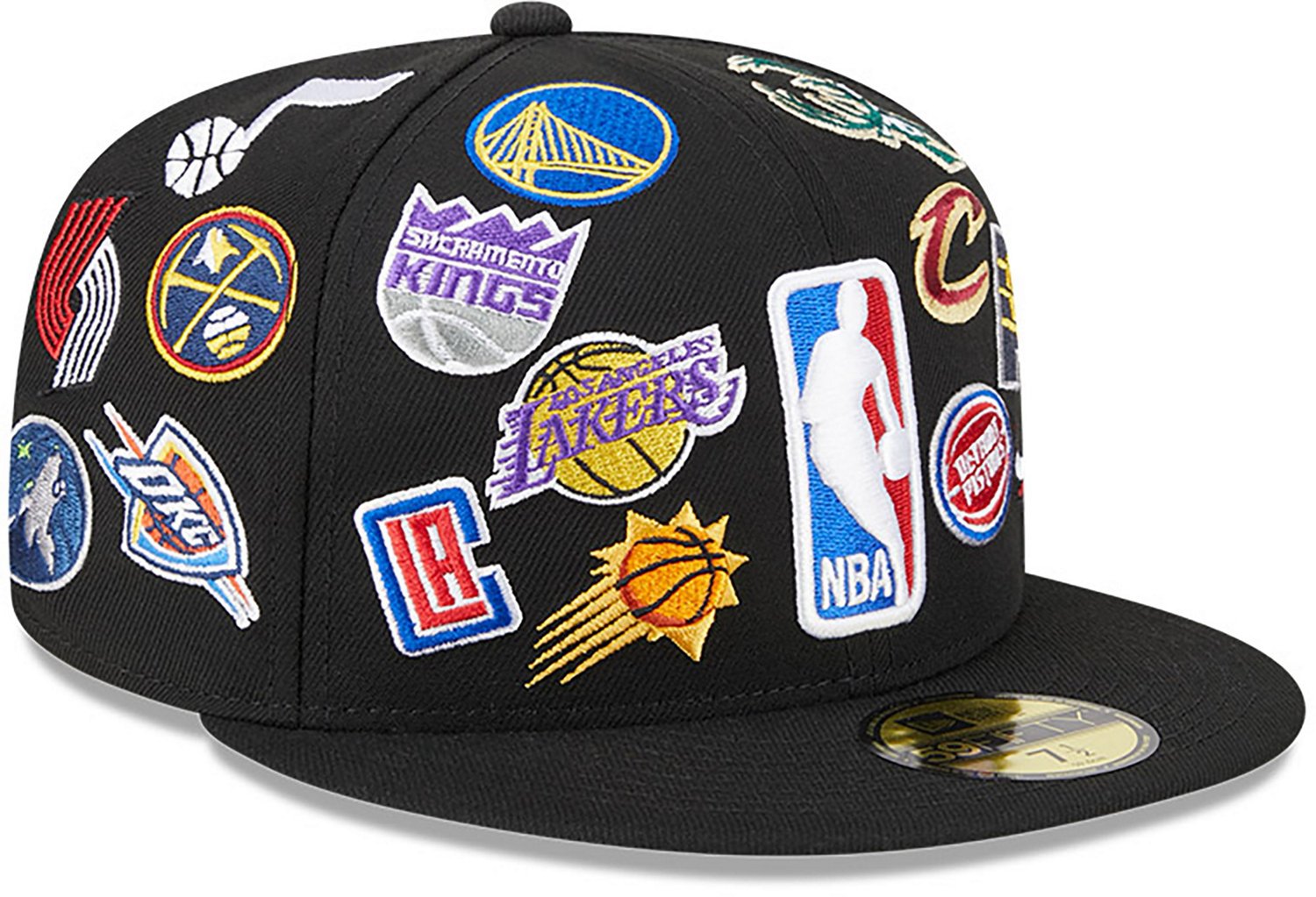 New Era NBA All Over Fitted 59FIFTY Cap - view number 3