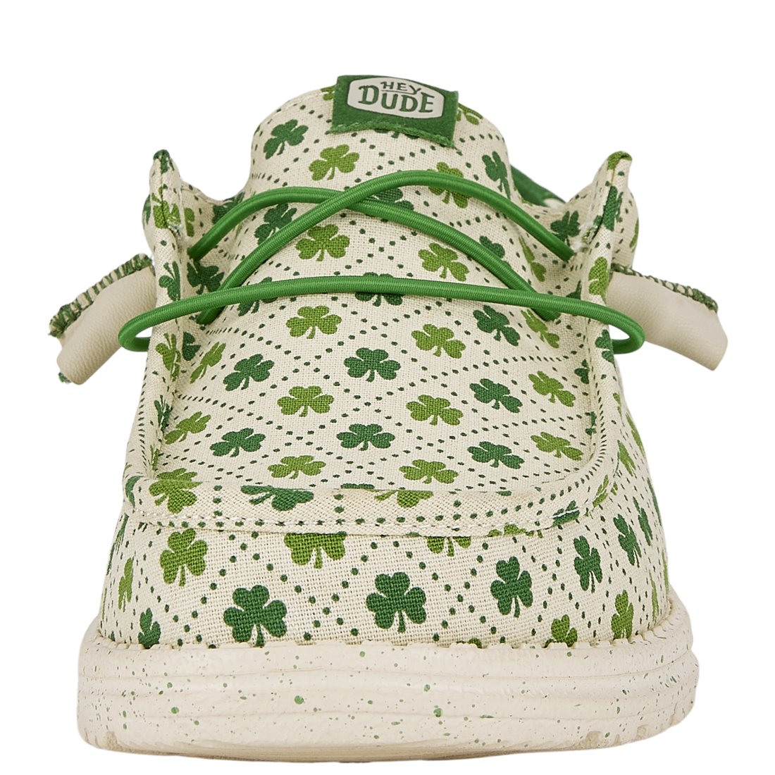 HEYDUDE Men's Wally Lucky Shamrock Slip-On Shoes - view number 3