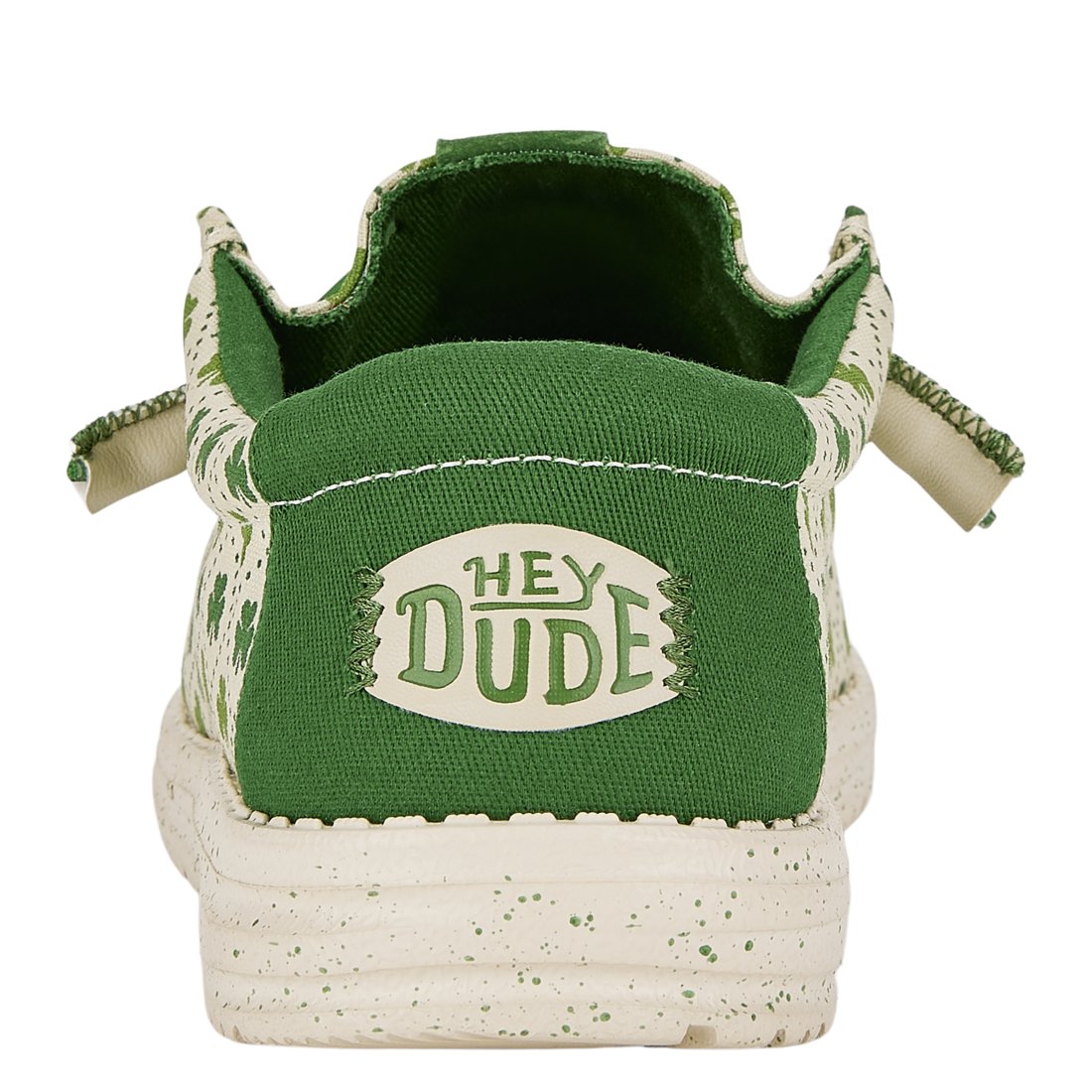 HEYDUDE Men's Wally Lucky Shamrock Slip-On Shoes - view number 4