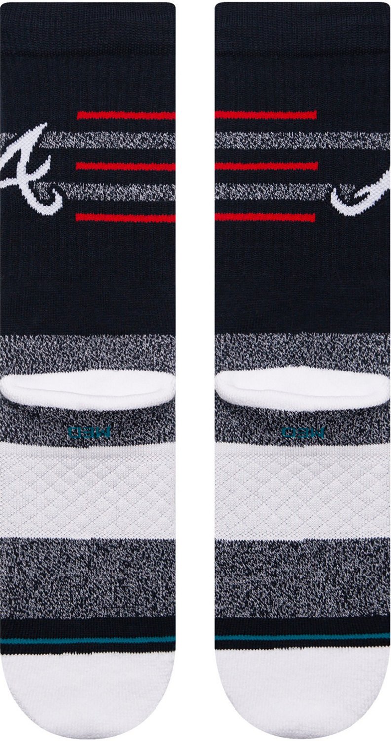 Stance Men's Atlanta Braves Closer Crew Socks - view number 3