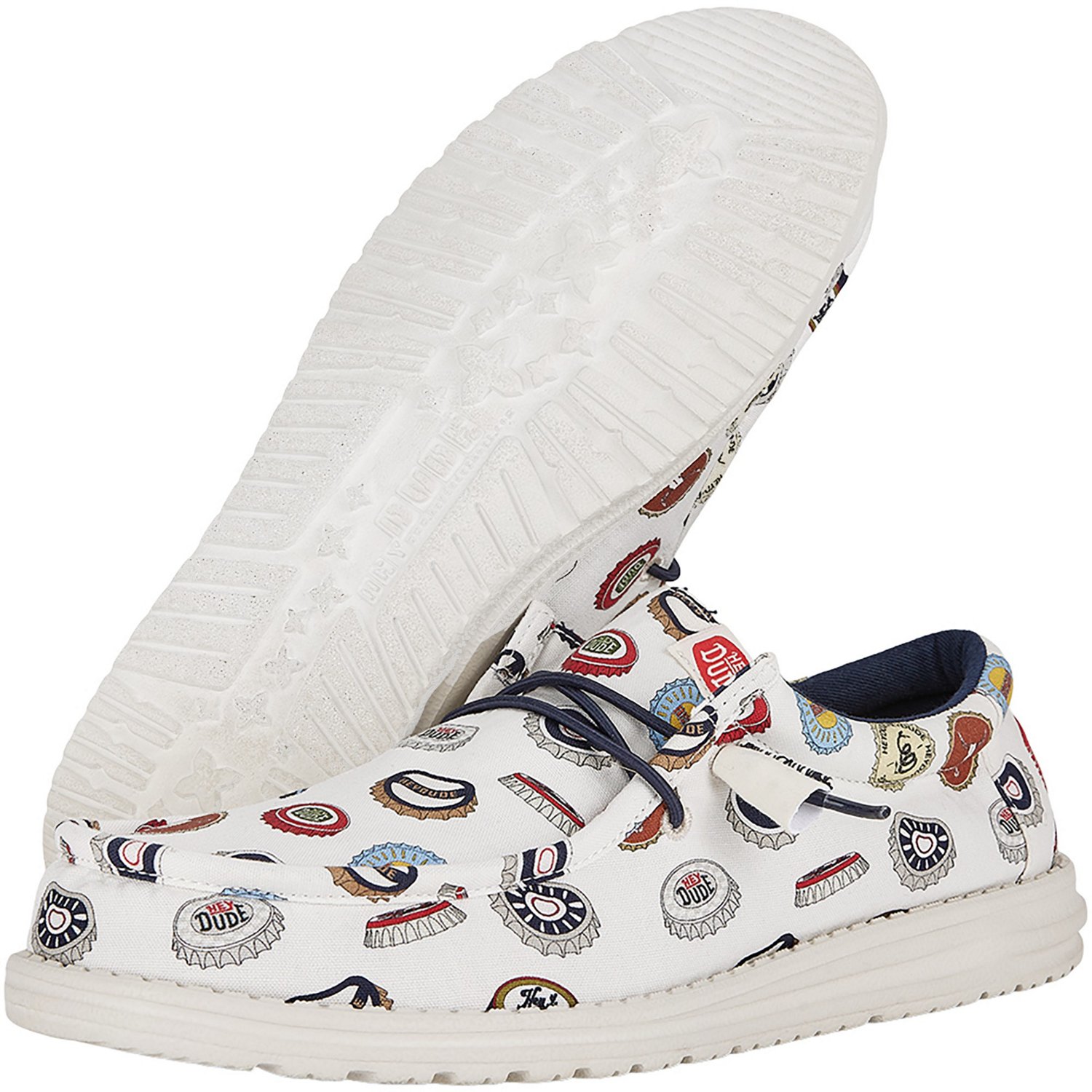 HEYDUDE Men's Wally Spring BreakR Beer Bash Slip-On Shoes - view number 6