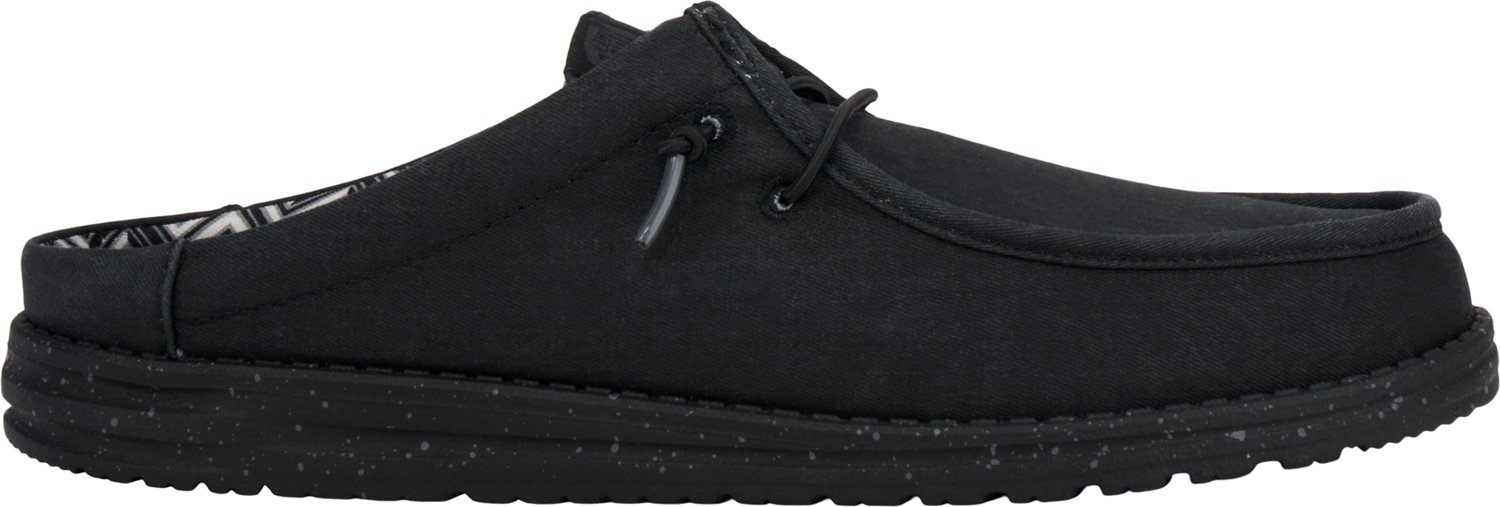 HEYDUDE Men's Wally Canvas Mule Shoes Free Shipping at Academy