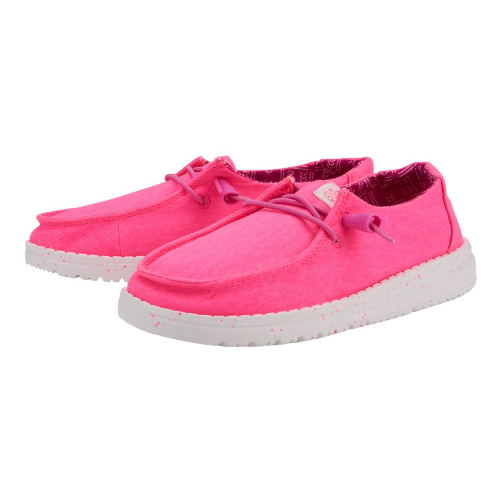 Hey Dude Kids Wendy Canvas PSGS Shoes