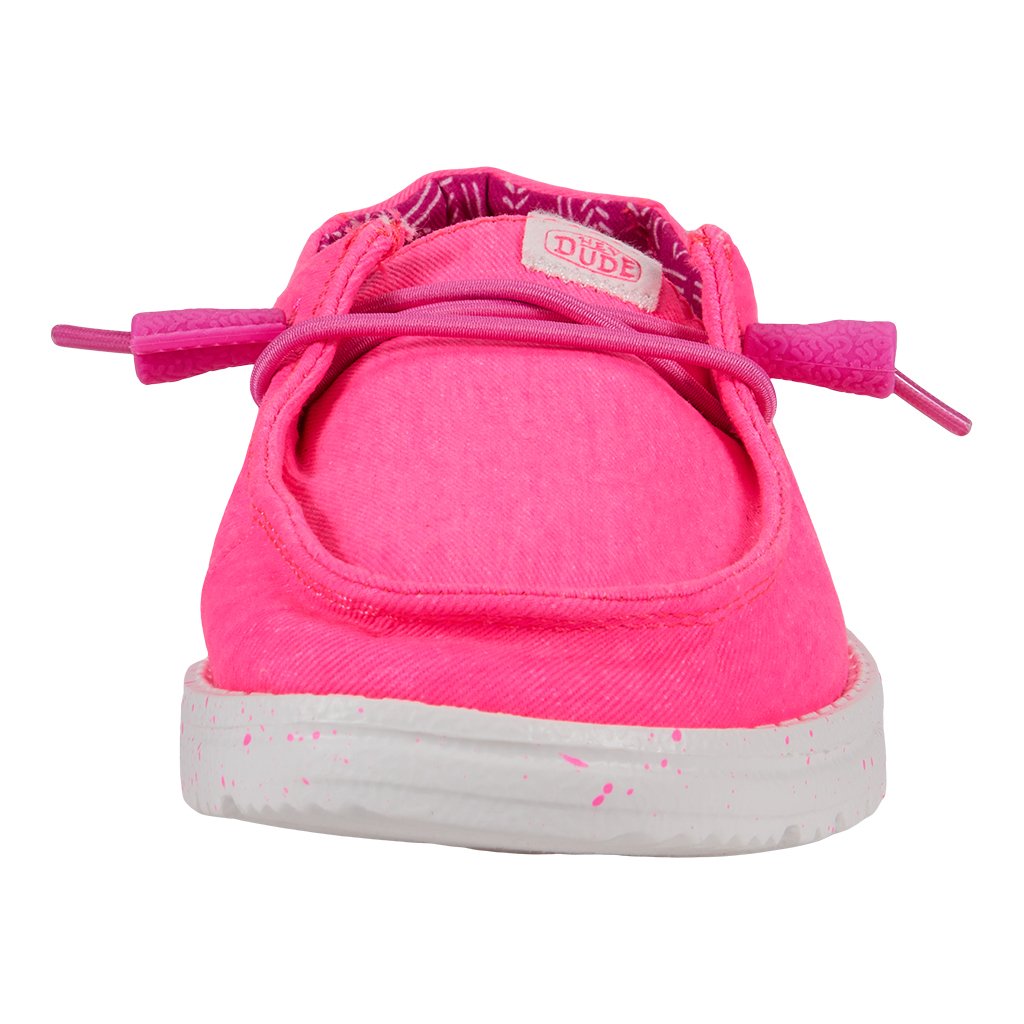 Hey Dude Kids Wendy Canvas PSGS Shoes - view number 3