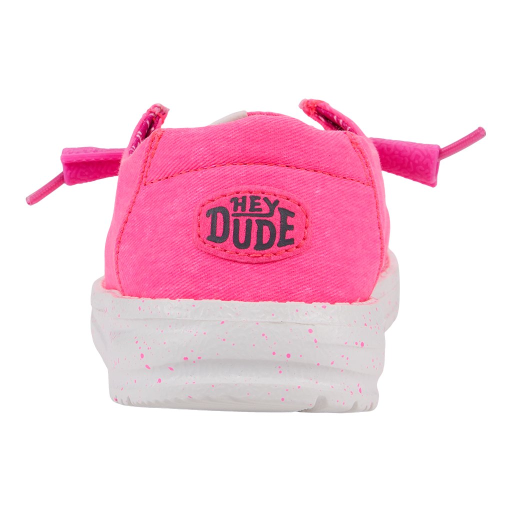 Hey Dude Kids Wendy Canvas PSGS Shoes - view number 4