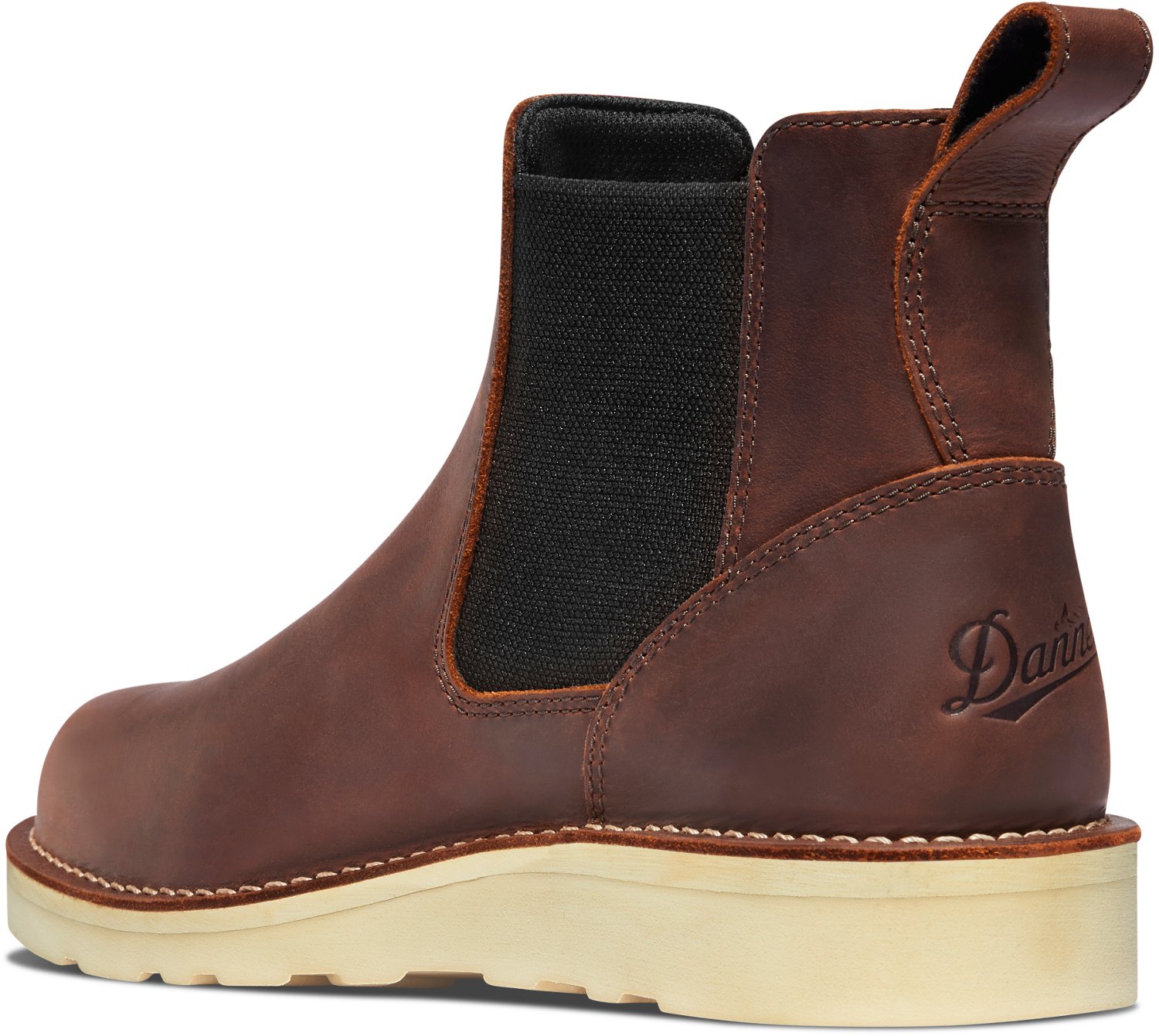 Danner Men's Bull Run Chelsea Wedge Steel Toe 6 in Work Boots - view number 3