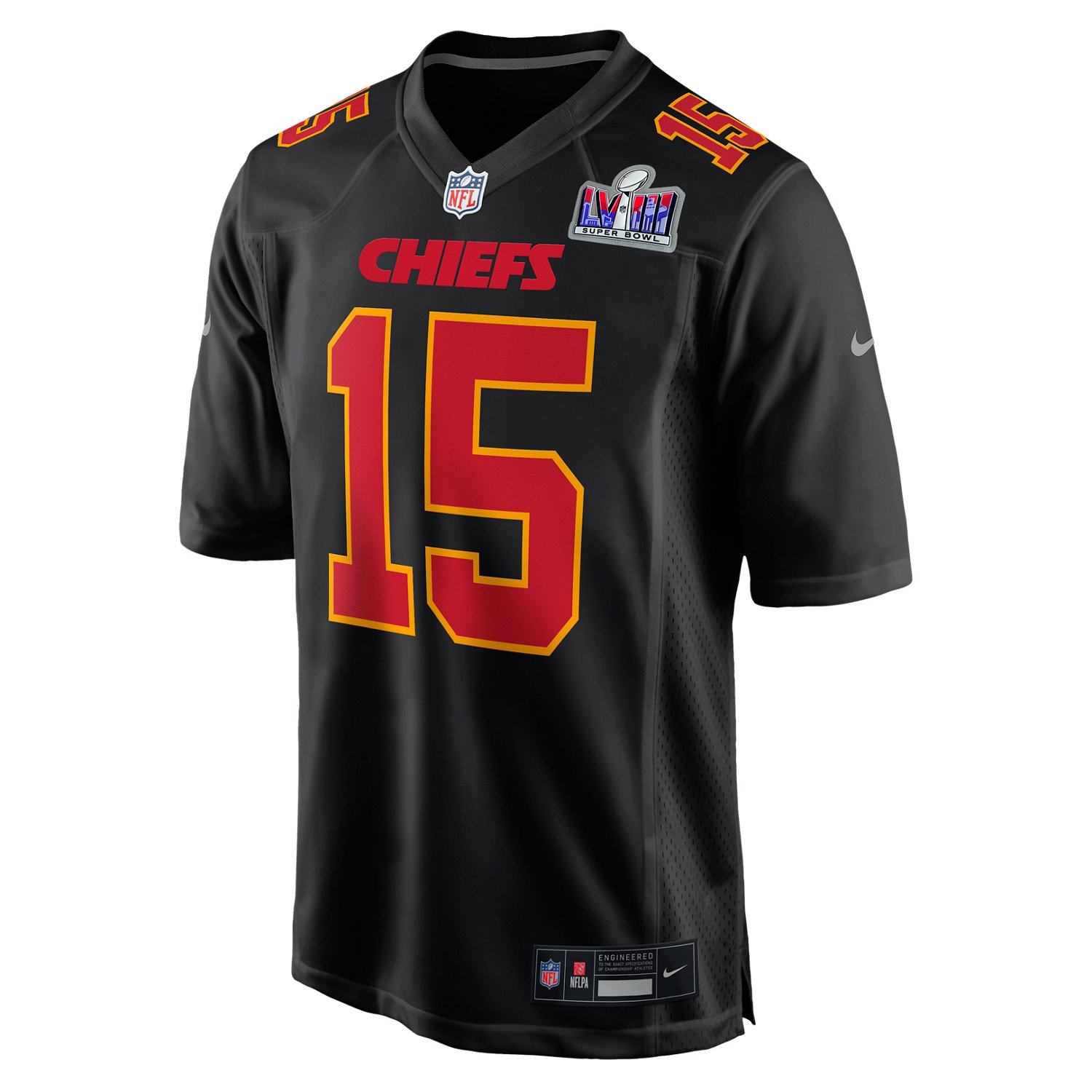 Nike Men's Chiefs Mahomes Super Bowl LVIII Patch Chase Jersey