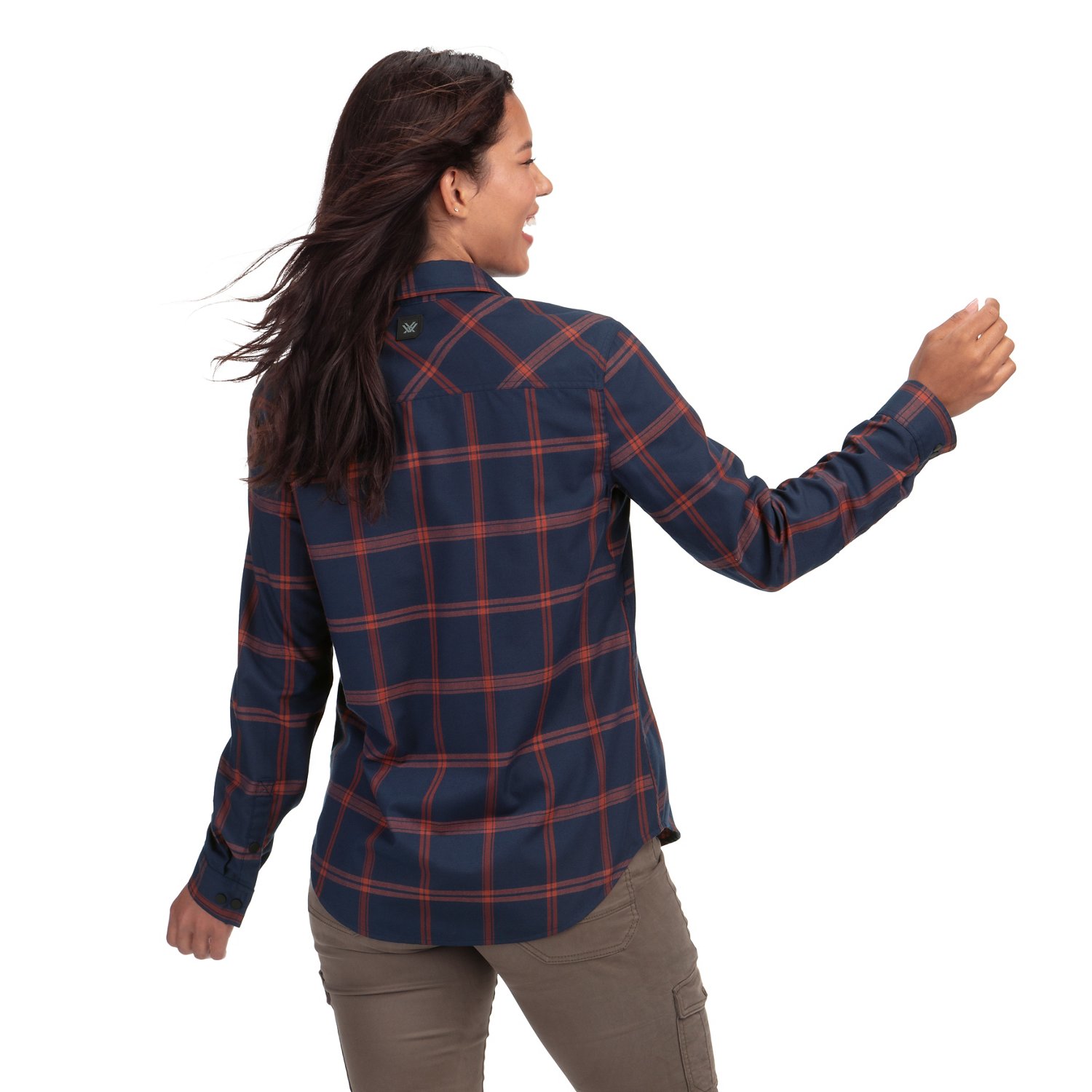 Vortex Women's Trail Call Tech Flannel Shirt - view number 2