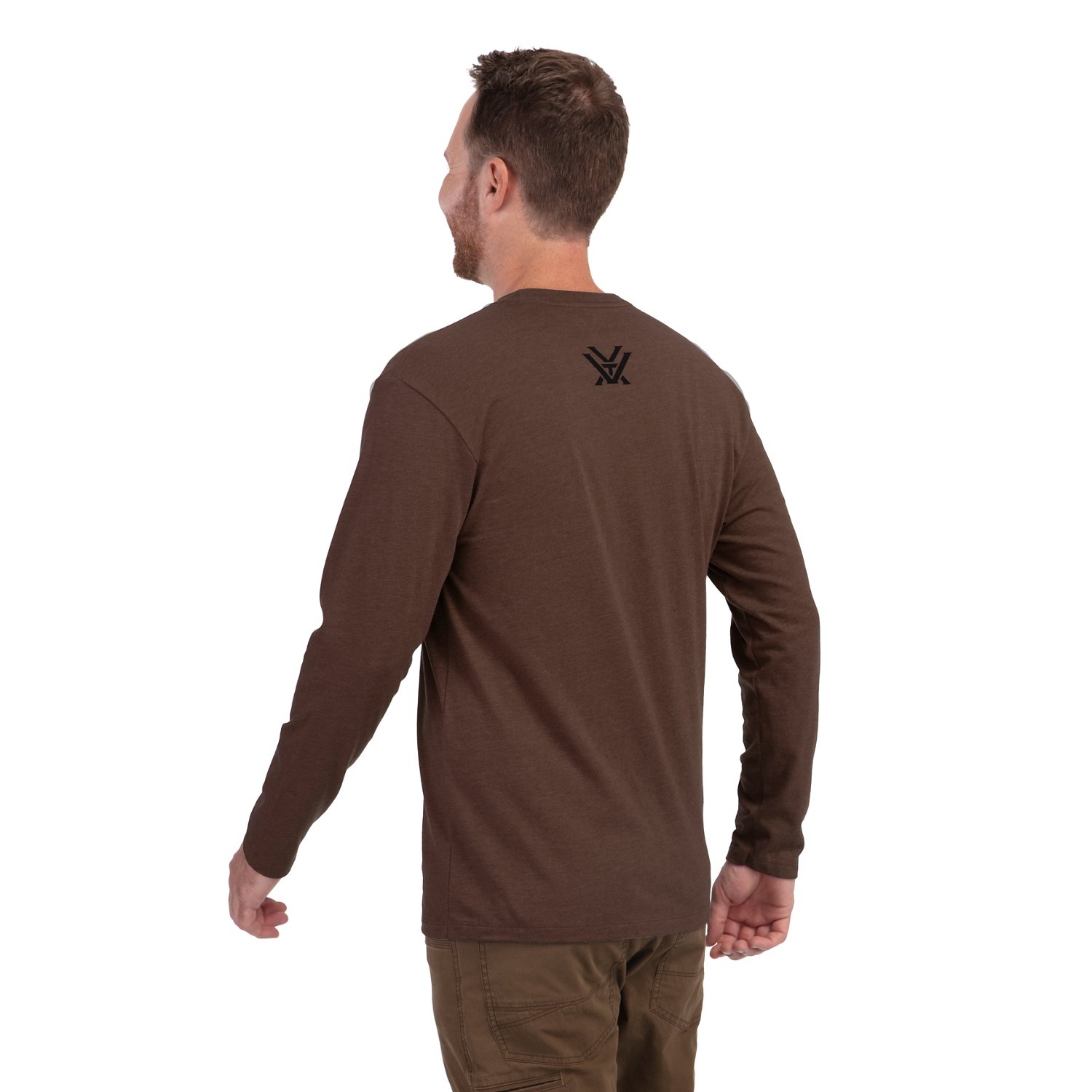 Vortex Men's Core Logo Long Sleeve T-shirt - view number 2