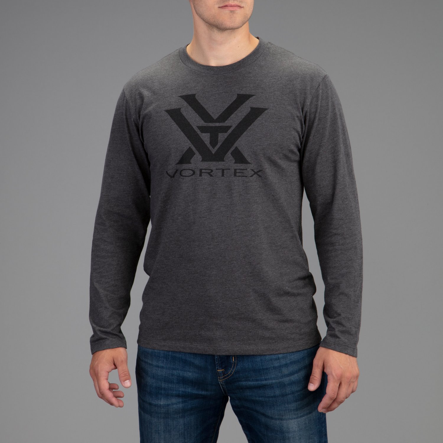 Vortex Men's Core Logo Long Sleeve T-shirt - view number 1