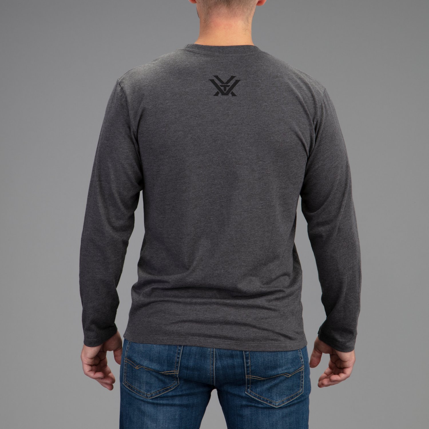 Vortex Men's Core Logo Long Sleeve T-shirt - view number 2