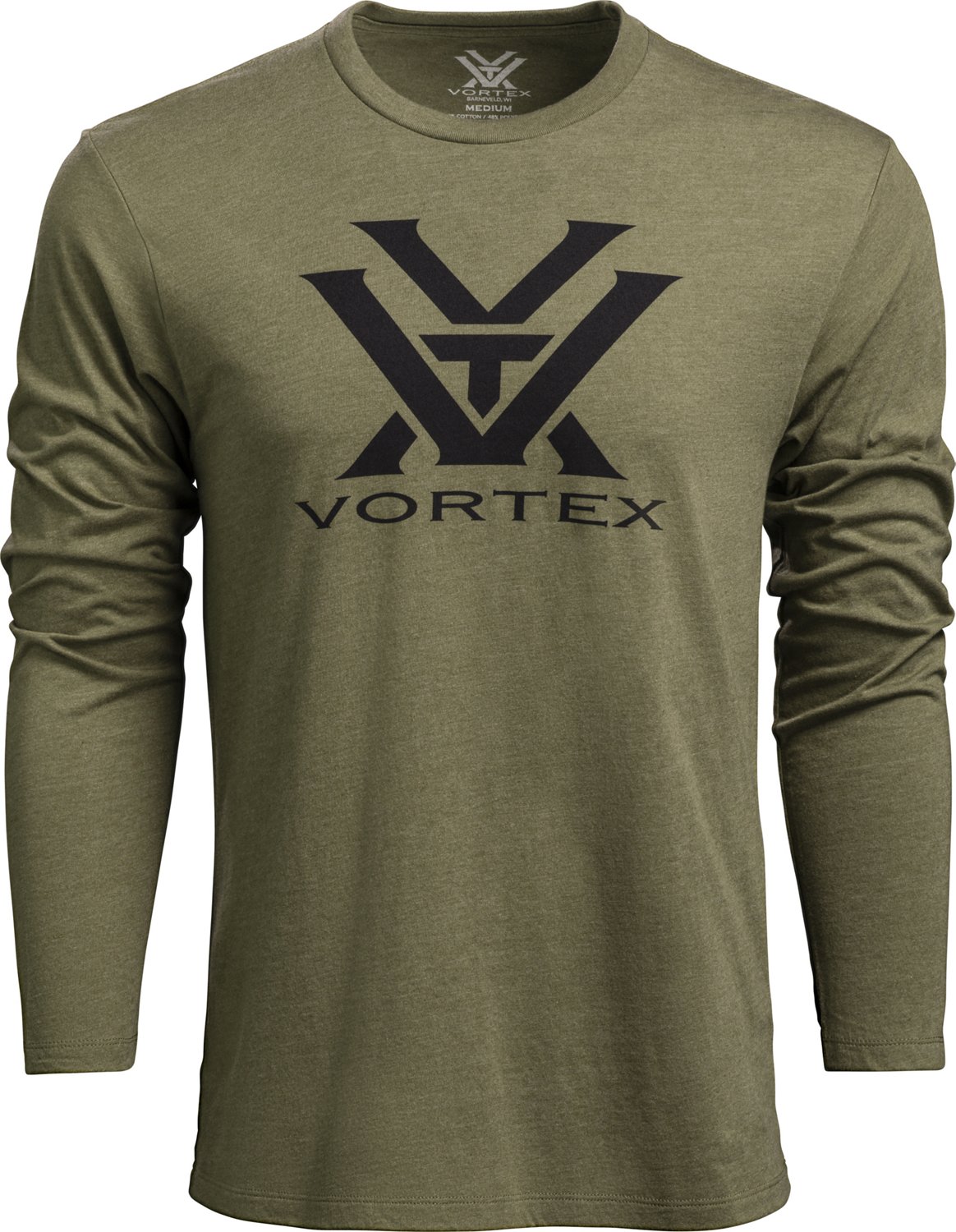 Vortex Men's Core Logo Long Sleeve T-shirt - view number 3