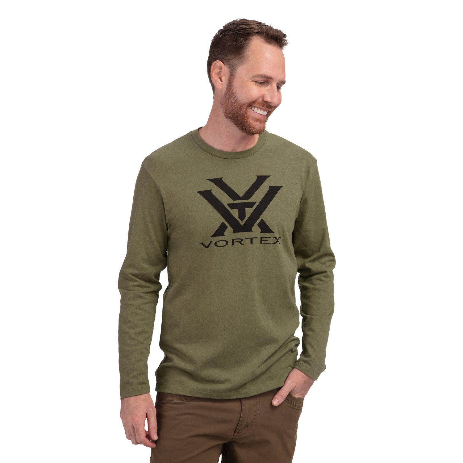 Vortex Men's Core Logo Long Sleeve T-shirt - view number 1