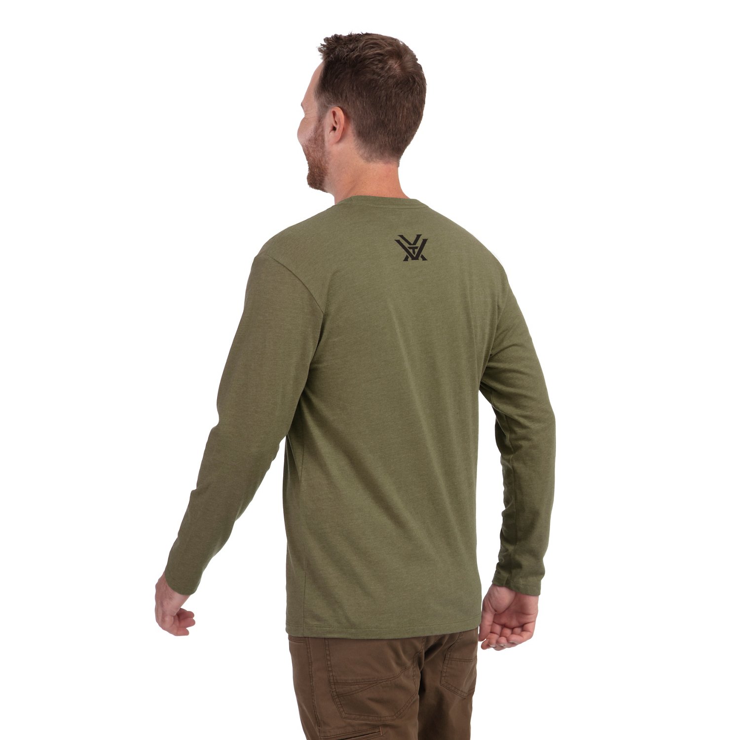 Vortex Men's Core Logo Long Sleeve T-shirt - view number 2