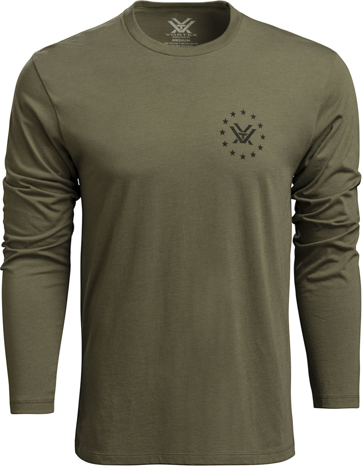 Vortex Men's Salute Long Sleeve T-shirt - view number 4