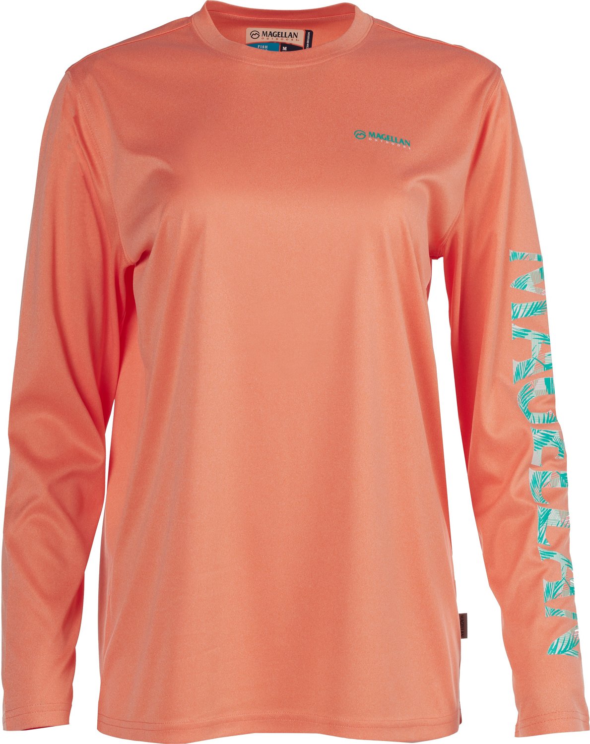 Magellan Outdoors Women's Caddo Lake Logo Crew Long Sleeve T-shirt