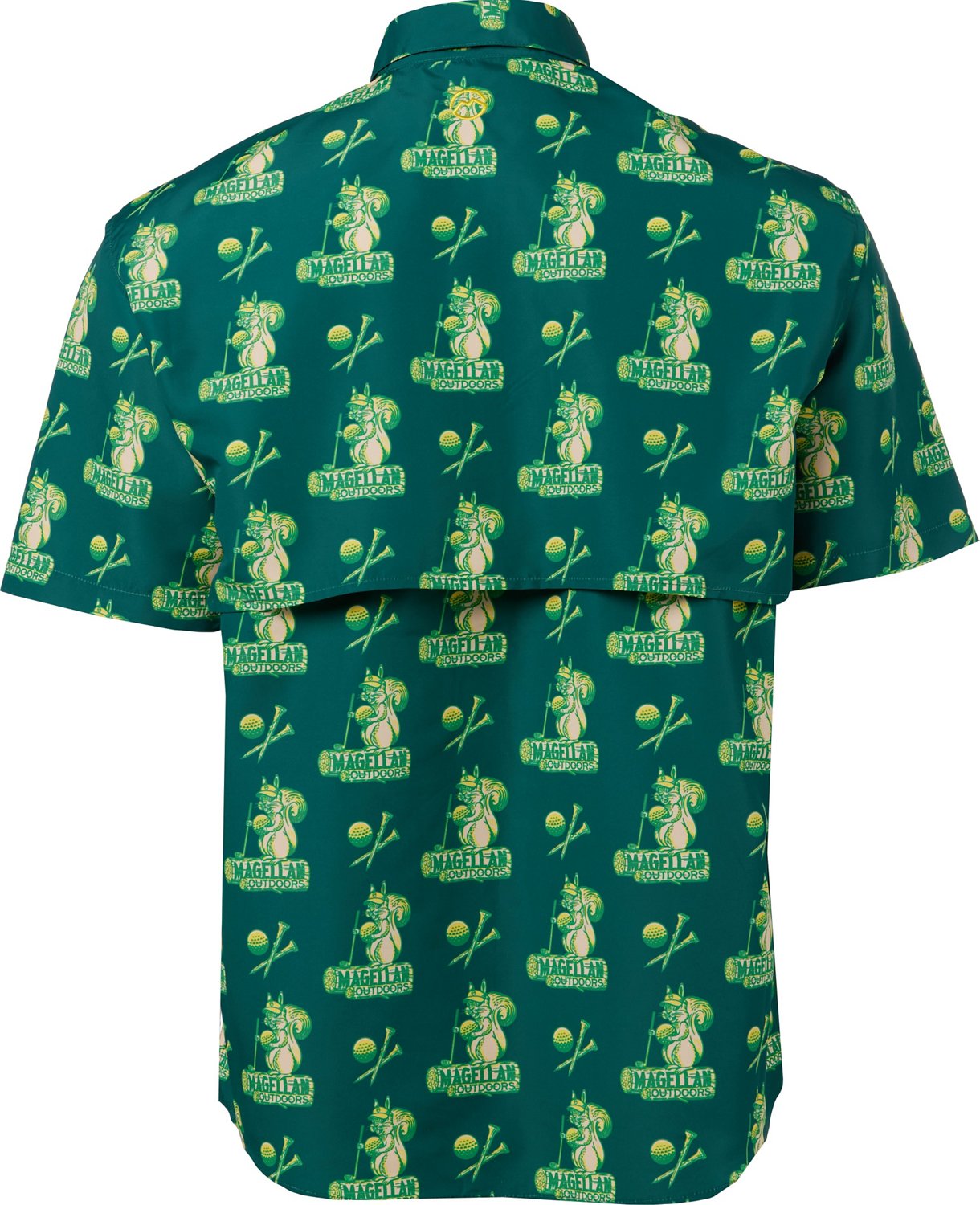 Magellan Outdoors Men's Laguna Madre Squirrel Golf Pro Fishing Shirt - view number 2