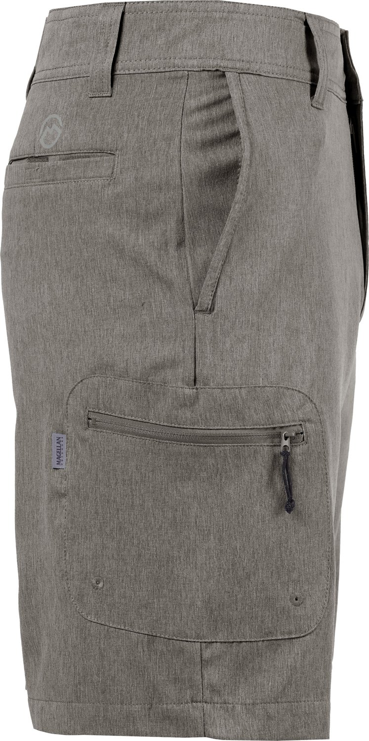 Magellan Outdoors Men's Aransas Pass Heather Hybrid Shorts 10 in - view number 3