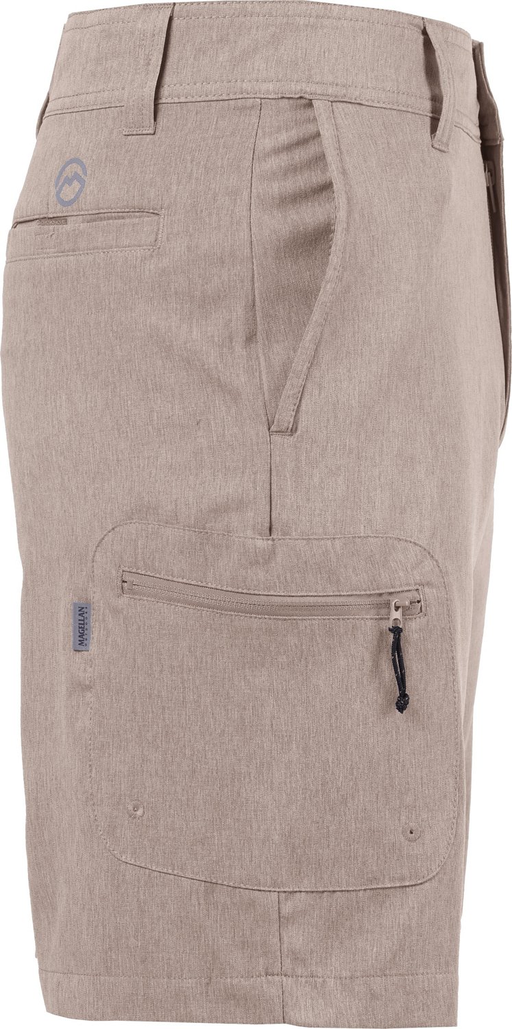 Magellan Outdoors Men's Aransas Pass Heather Hybrid Shorts 10 in - view number 4